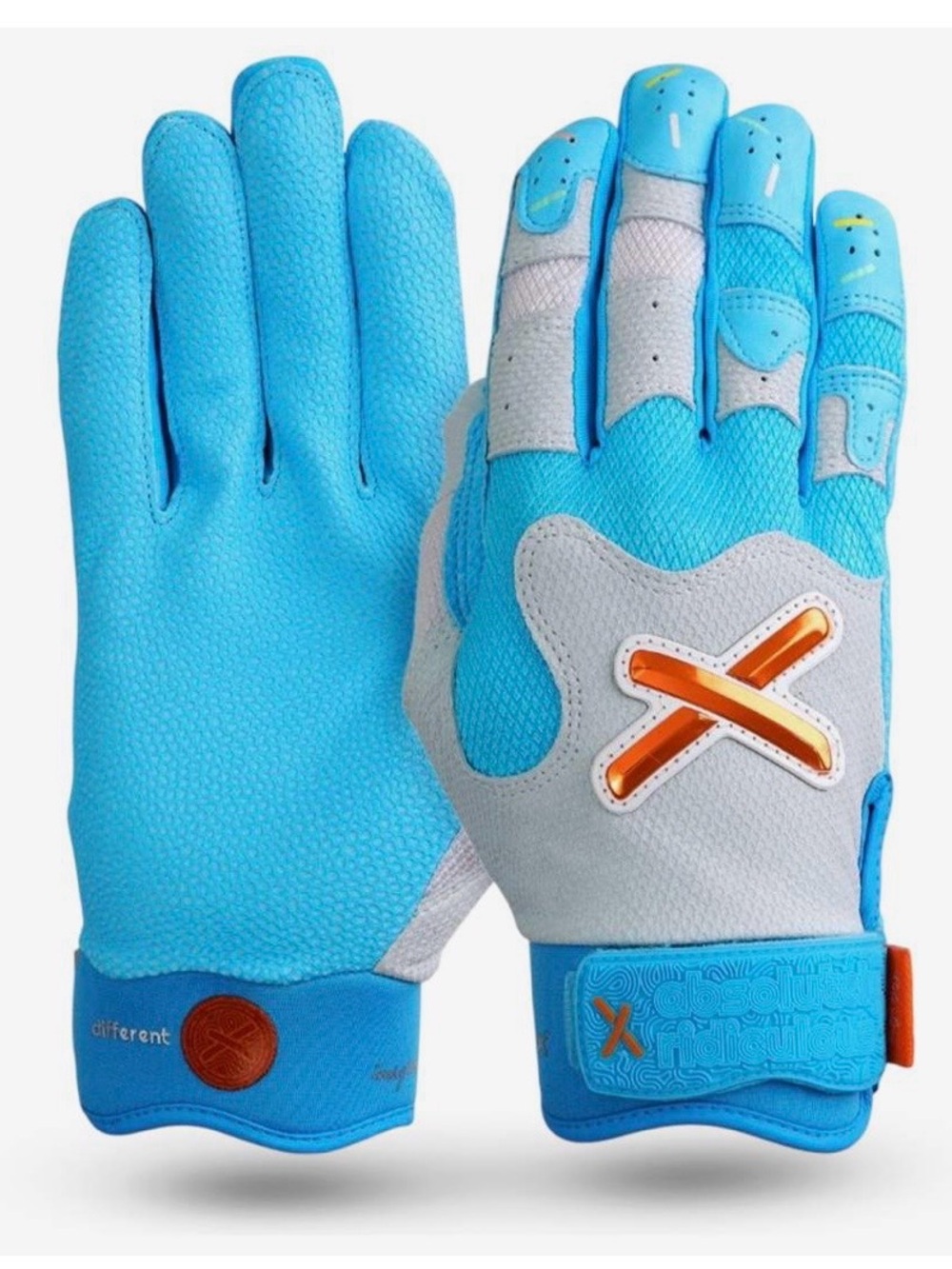 Absolutely Ridiculous Pushin' P Whiteout Batting Gloves
